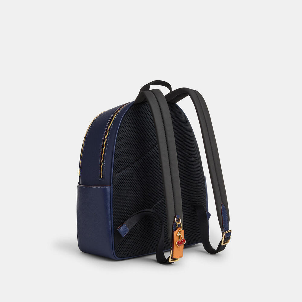 Court Backpack In Signature Denim - Picture 3 of 3